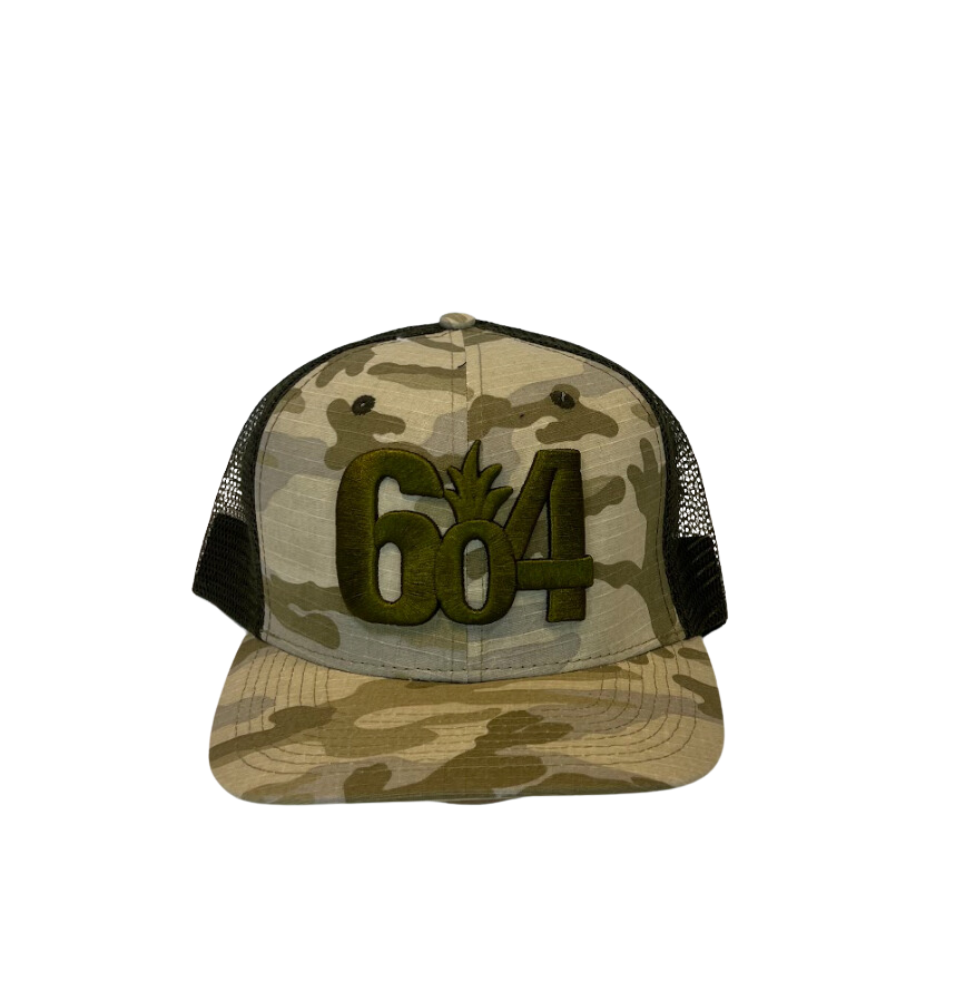 Military Green Trucker Hat