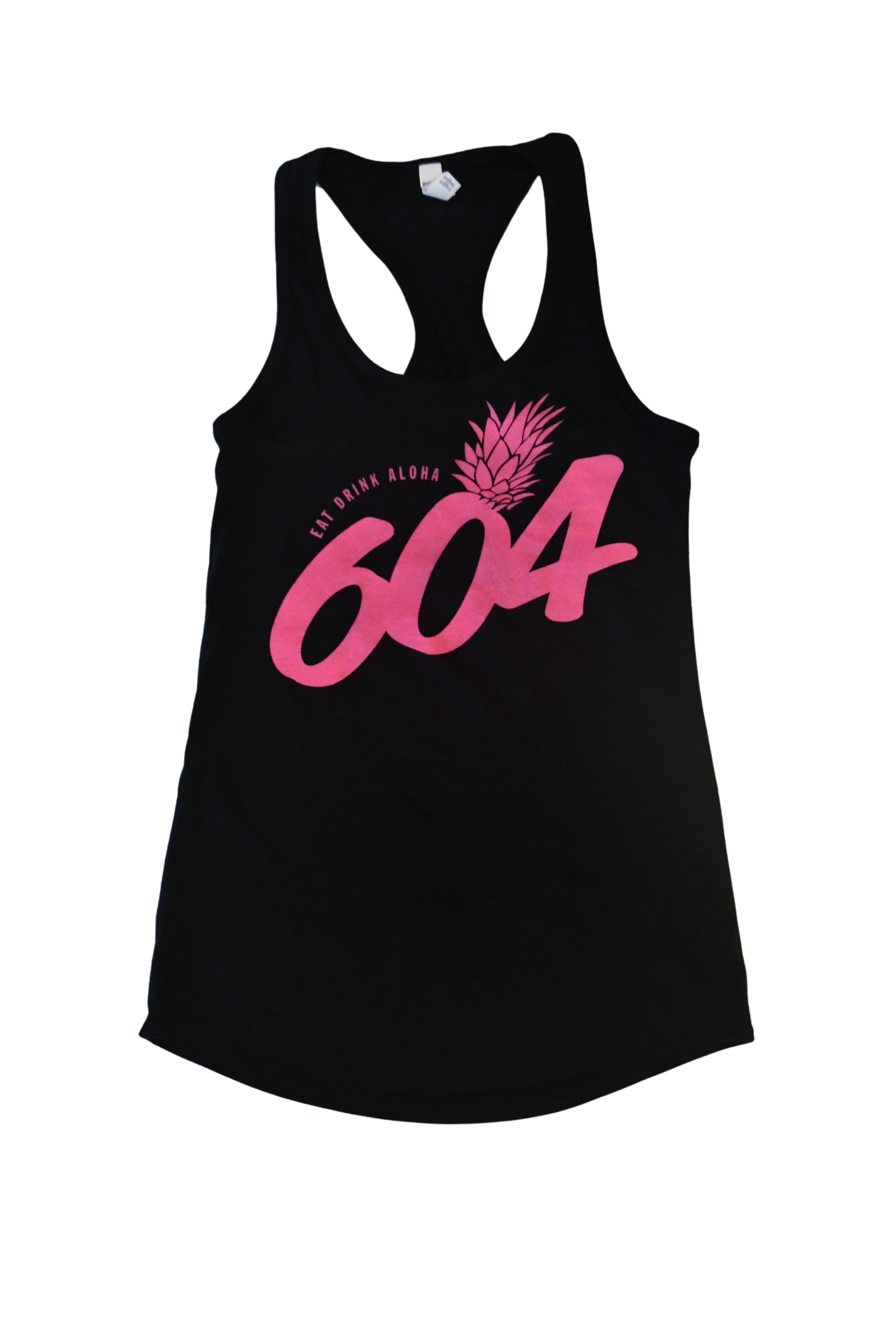 Black/PInk Papple Women's Tank