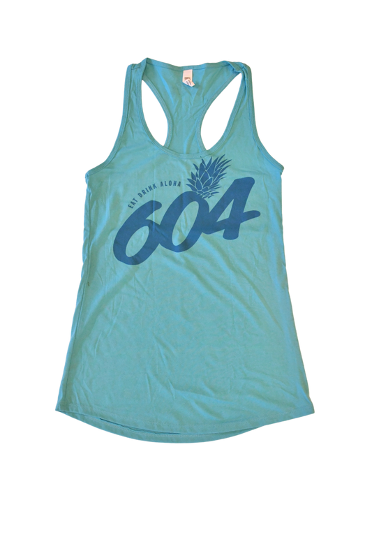 Tahitian Teal Papple Women's Tank