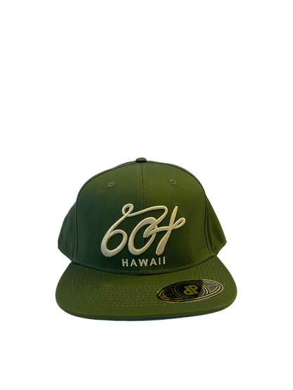 604 Script Snapback Hat