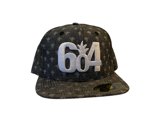 604 Grey Kahili Snapback