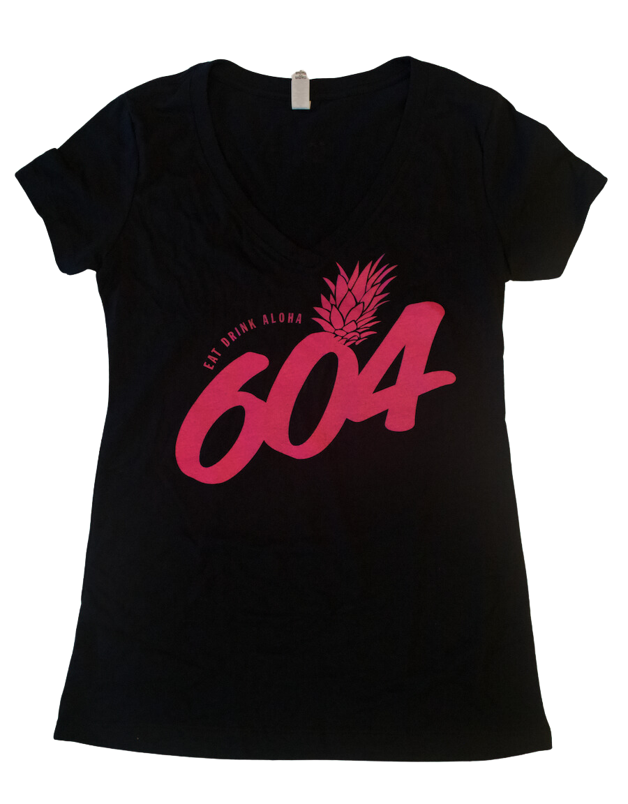 Black/PInk Papple Women's Tee