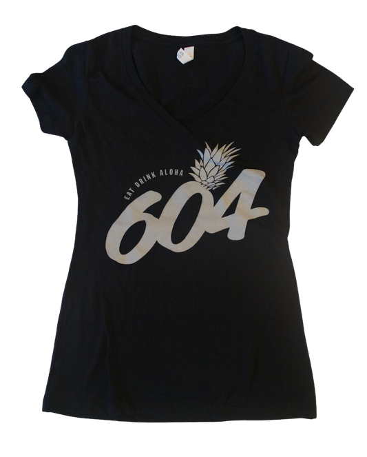 Black/Grey papple Women's Tee