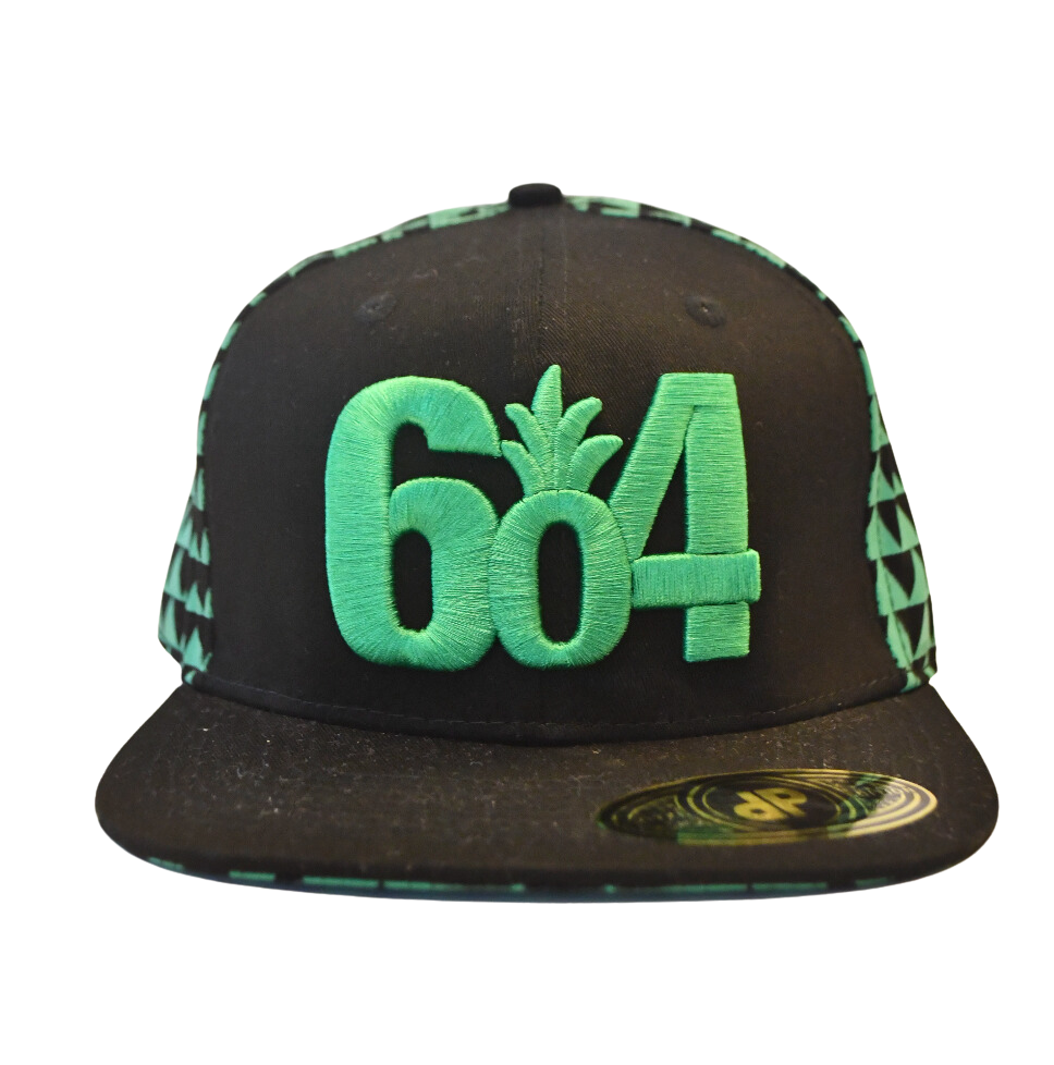 Teal 604 Tribal Snapback