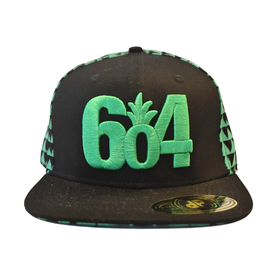 Teal 604 Tribal Snapback