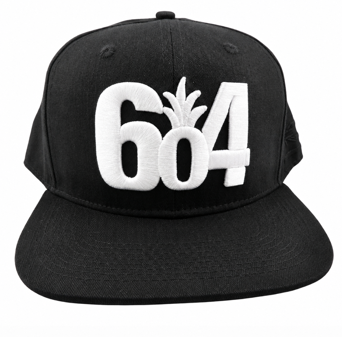 Black & White 604 Flat Snapback